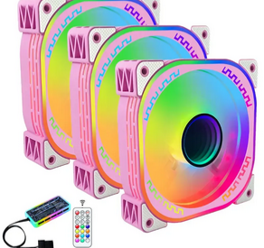 [NG-RGB3PC-01] NEXT-GENERATION 120mm RGB Led Ventilador Aura Sync 5v ARGB Fans
